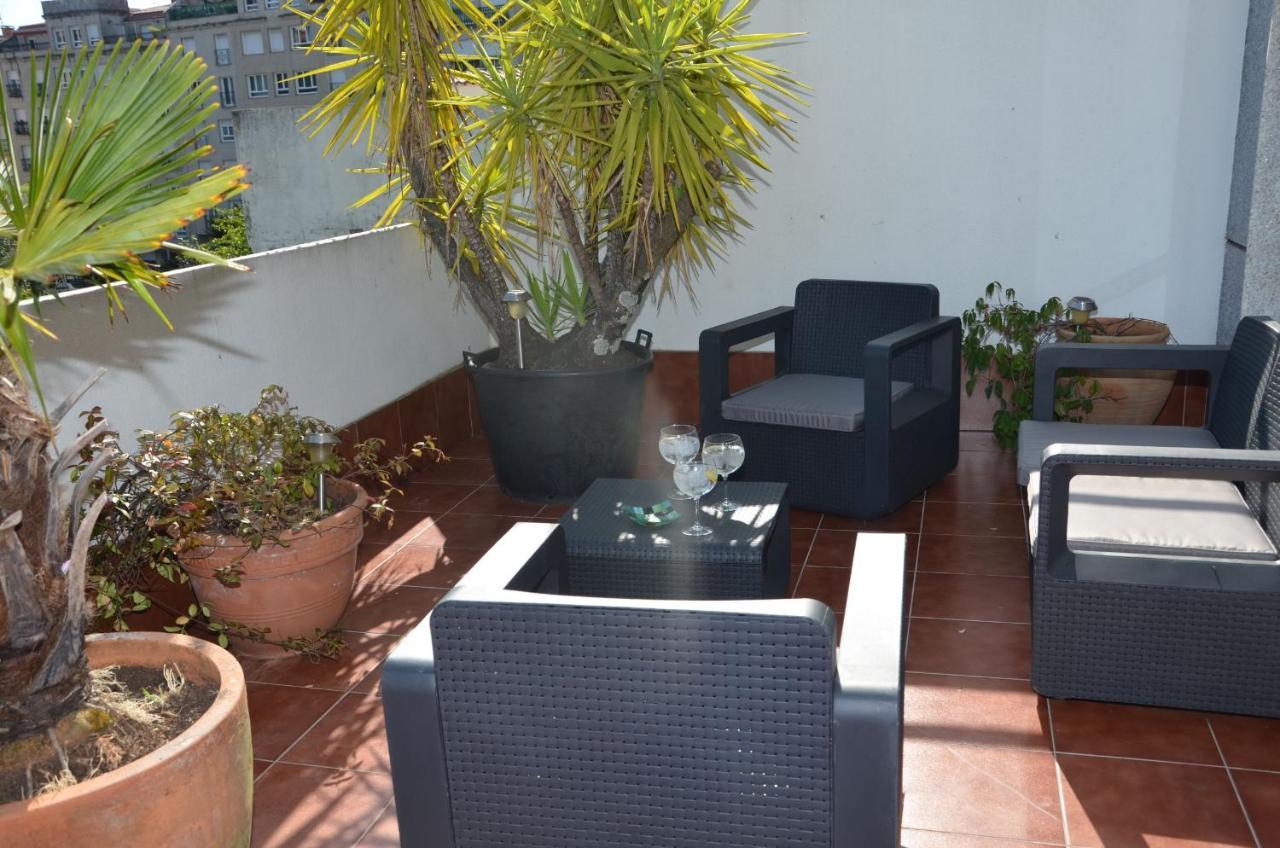 Hyp - El Oasis Del Centro Apartment Pontevedra Bagian luar foto